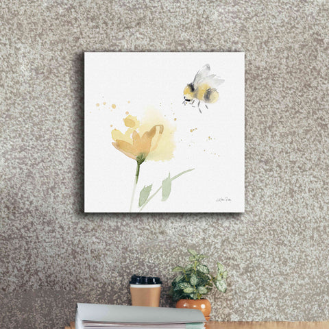 Image of 'Sunflower Meadow V' by Katrina Pete, Giclee Canvas Wall Art,18x18