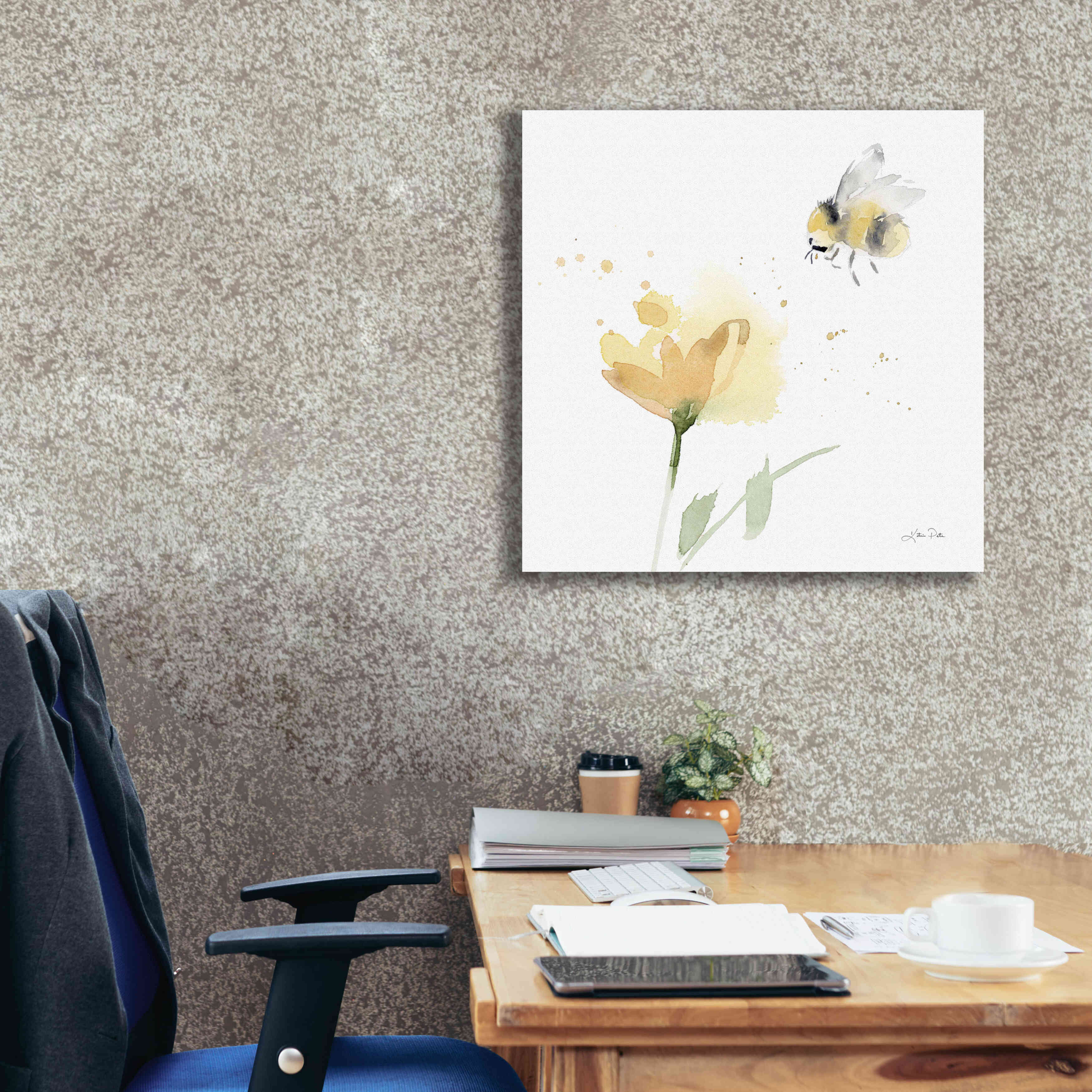 'Sunflower Meadow V' by Katrina Pete, Giclee Canvas Wall Art,26x26