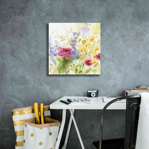 Image of 'Spring Meadow I' by Katrina Pete, Giclee Canvas Wall Art,18x18