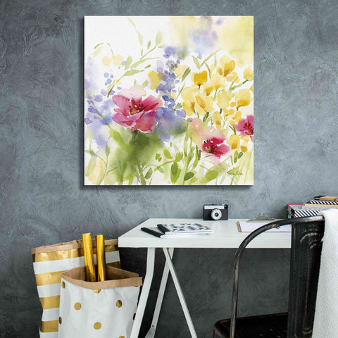 Image of 'Spring Meadow I' by Katrina Pete, Giclee Canvas Wall Art,26x26