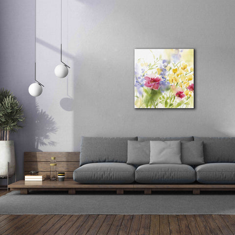 Image of 'Spring Meadow I' by Katrina Pete, Giclee Canvas Wall Art,37x37