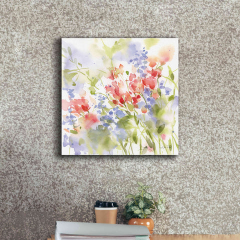 Image of 'Spring Meadow II' by Katrina Pete, Giclee Canvas Wall Art,18x18