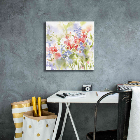 Image of 'Spring Meadow II' by Katrina Pete, Giclee Canvas Wall Art,18x18