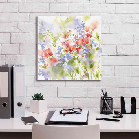 Image of 'Spring Meadow II' by Katrina Pete, Giclee Canvas Wall Art,18x18
