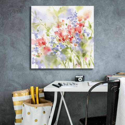 Image of 'Spring Meadow II' by Katrina Pete, Giclee Canvas Wall Art,26x26