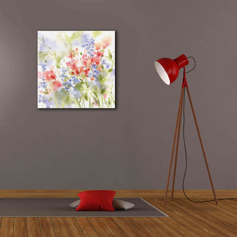 Image of 'Spring Meadow II' by Katrina Pete, Giclee Canvas Wall Art,26x26