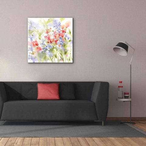 Image of 'Spring Meadow II' by Katrina Pete, Giclee Canvas Wall Art,37x37