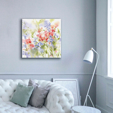 Image of 'Spring Meadow II' by Katrina Pete, Giclee Canvas Wall Art,37x37