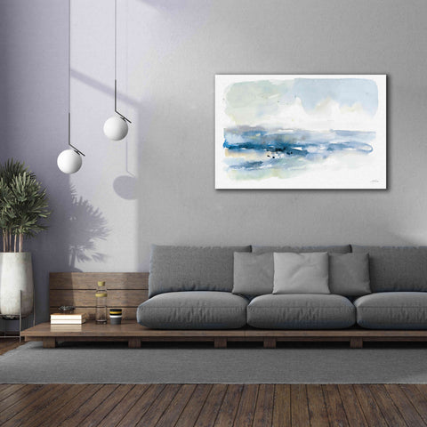 Image of 'Shoreline Blues I' by Katrina Pete, Giclee Canvas Wall Art,60x40