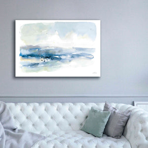 'Shoreline Blues I' by Katrina Pete, Giclee Canvas Wall Art,60x40