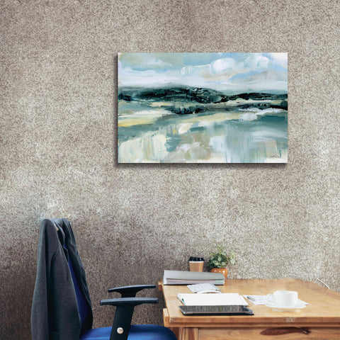 Image of 'Clouds at Hilltop' by Katrina Pete, Giclee Canvas Wall Art,40x26