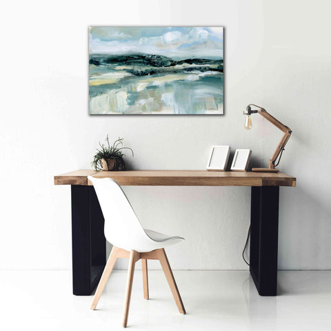 Image of 'Clouds at Hilltop' by Katrina Pete, Giclee Canvas Wall Art,40x26