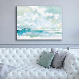 'Ocean Dreaming Pale Blue' by Katrina Pete, Giclee Canvas Wall Art,54x40