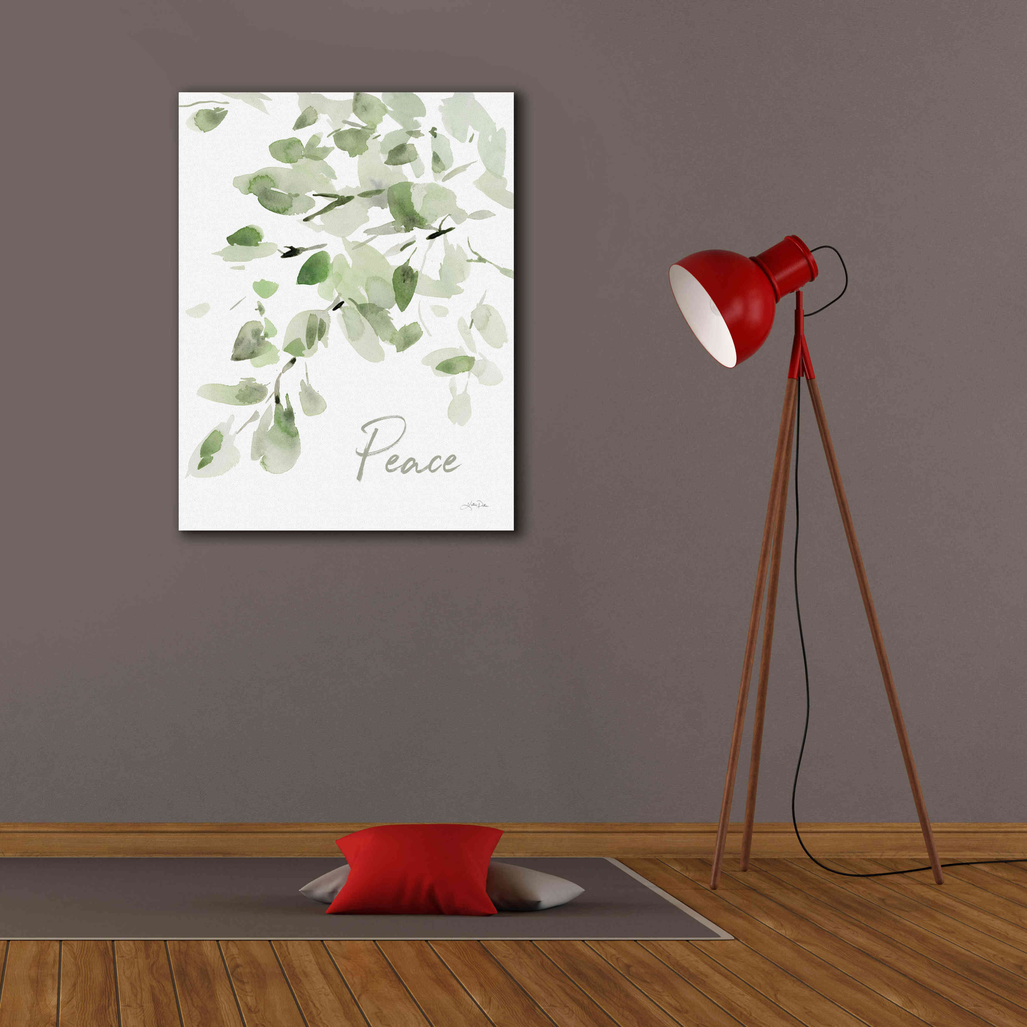 'Cascading Branches I Peace' by Katrina Pete, Giclee Canvas Wall Art,26x34