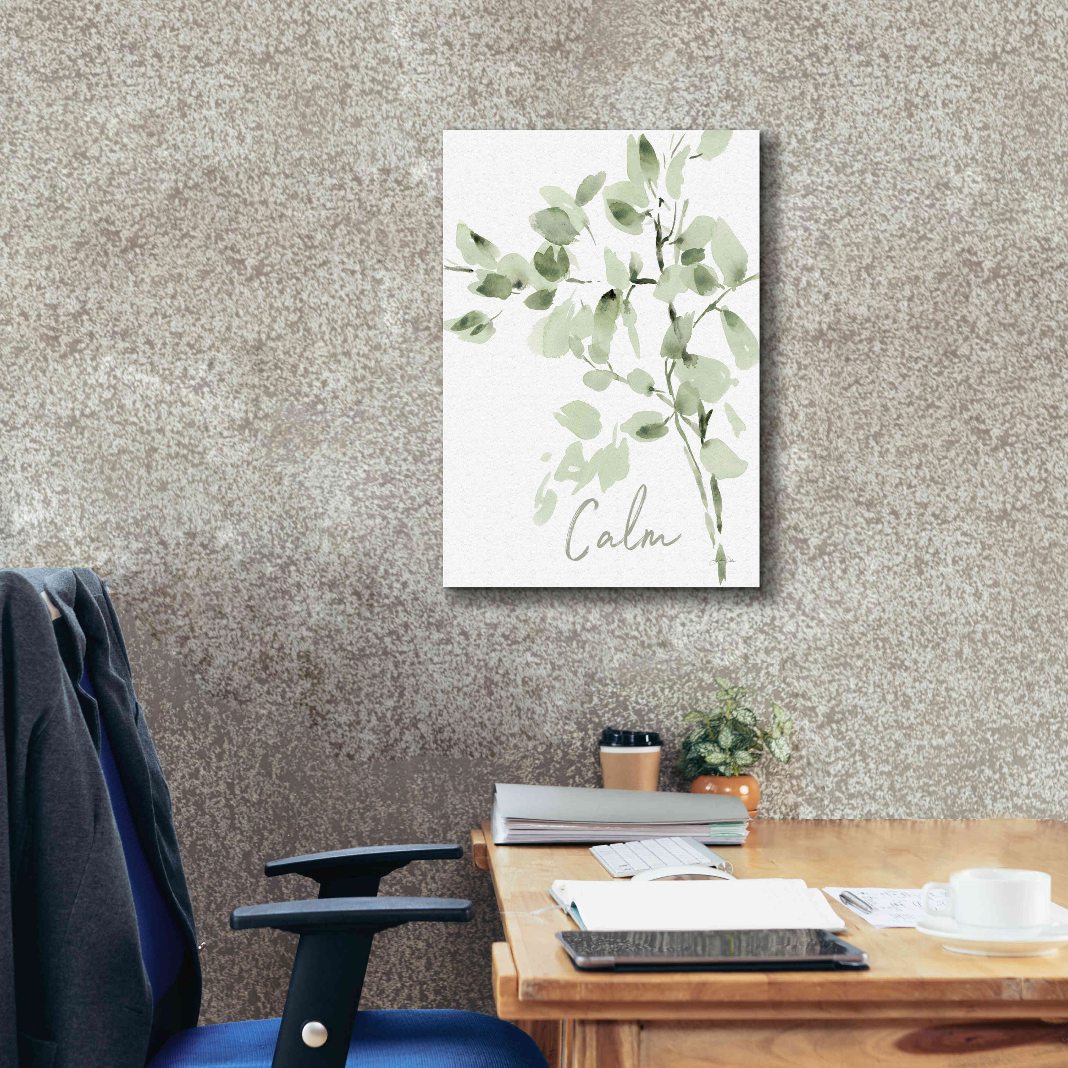 'Cascading Branches II Calm' by Katrina Pete, Giclee Canvas Wall Art,18x26