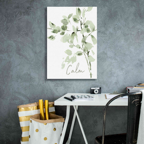 Image of 'Cascading Branches II Calm' by Katrina Pete, Giclee Canvas Wall Art,18x26