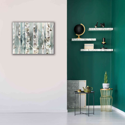 Image of 'Winter Birches' by Katrina Pete, Giclee Canvas Wall Art,34x26