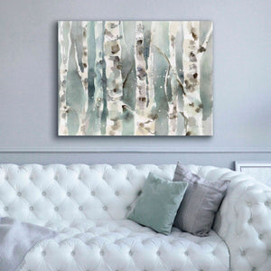 'Winter Birches' by Katrina Pete, Giclee Canvas Wall Art,54x40