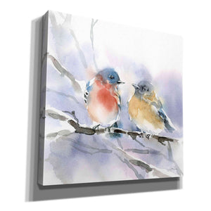 'Bluebird Pair' by Katrina Pete, Giclee Canvas Wall Art