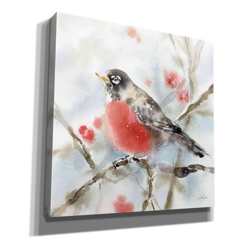 Image of 'Winter Robin' by Katrina Pete, Giclee Canvas Wall Art
