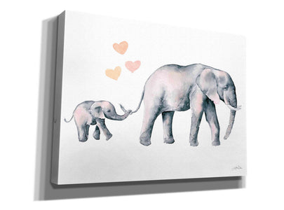 'Elephant Love' by Katrina Pete, Giclee Canvas Wall Art