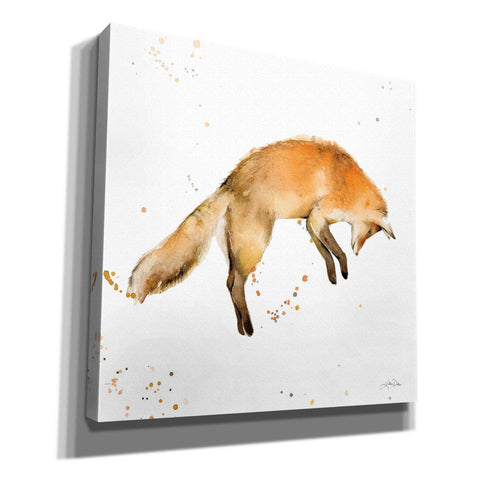 Image of 'Jumping Fox' by Katrina Pete, Giclee Canvas Wall Art
