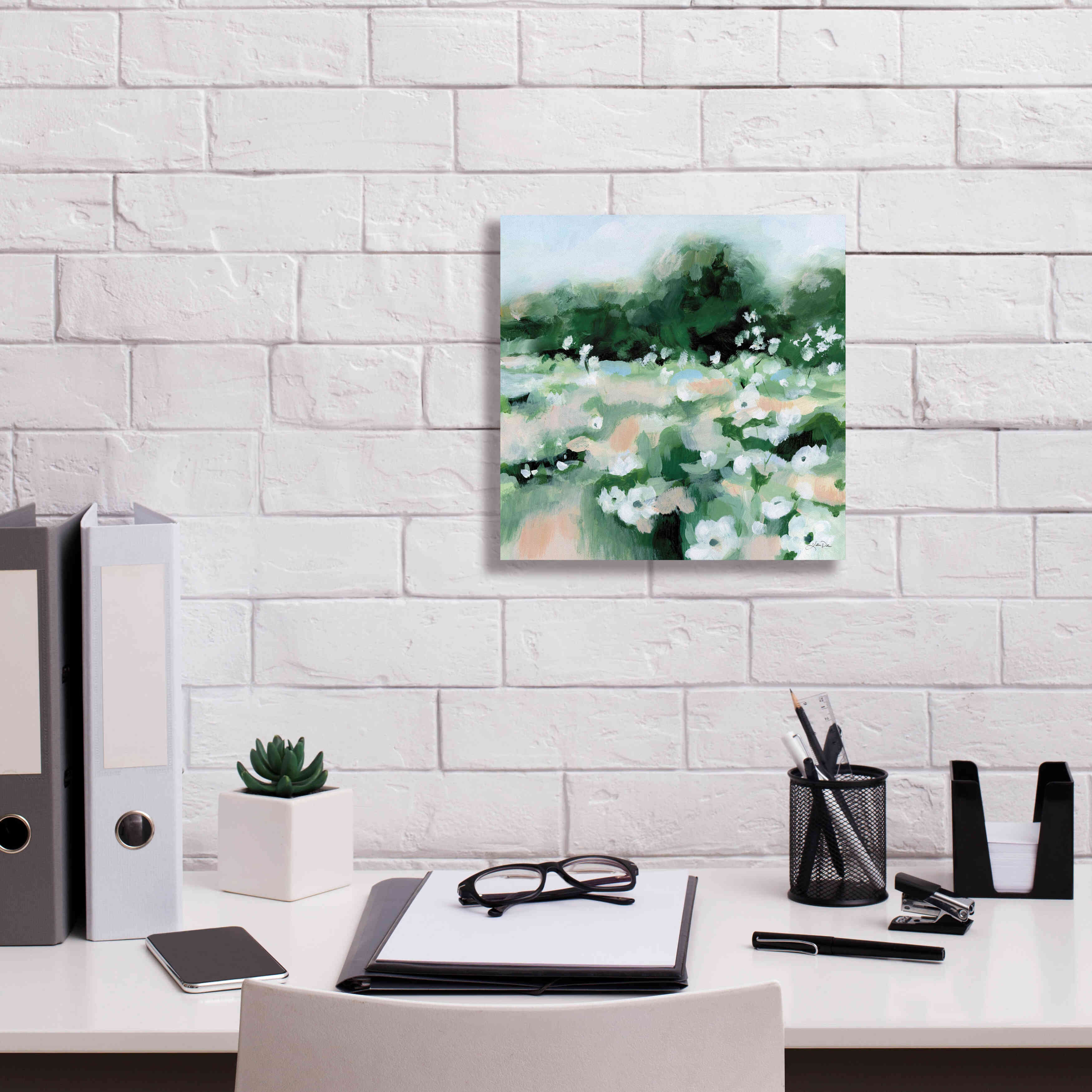 'Summer Field' by Katrina Pete, Giclee Canvas Wall Art,12x12