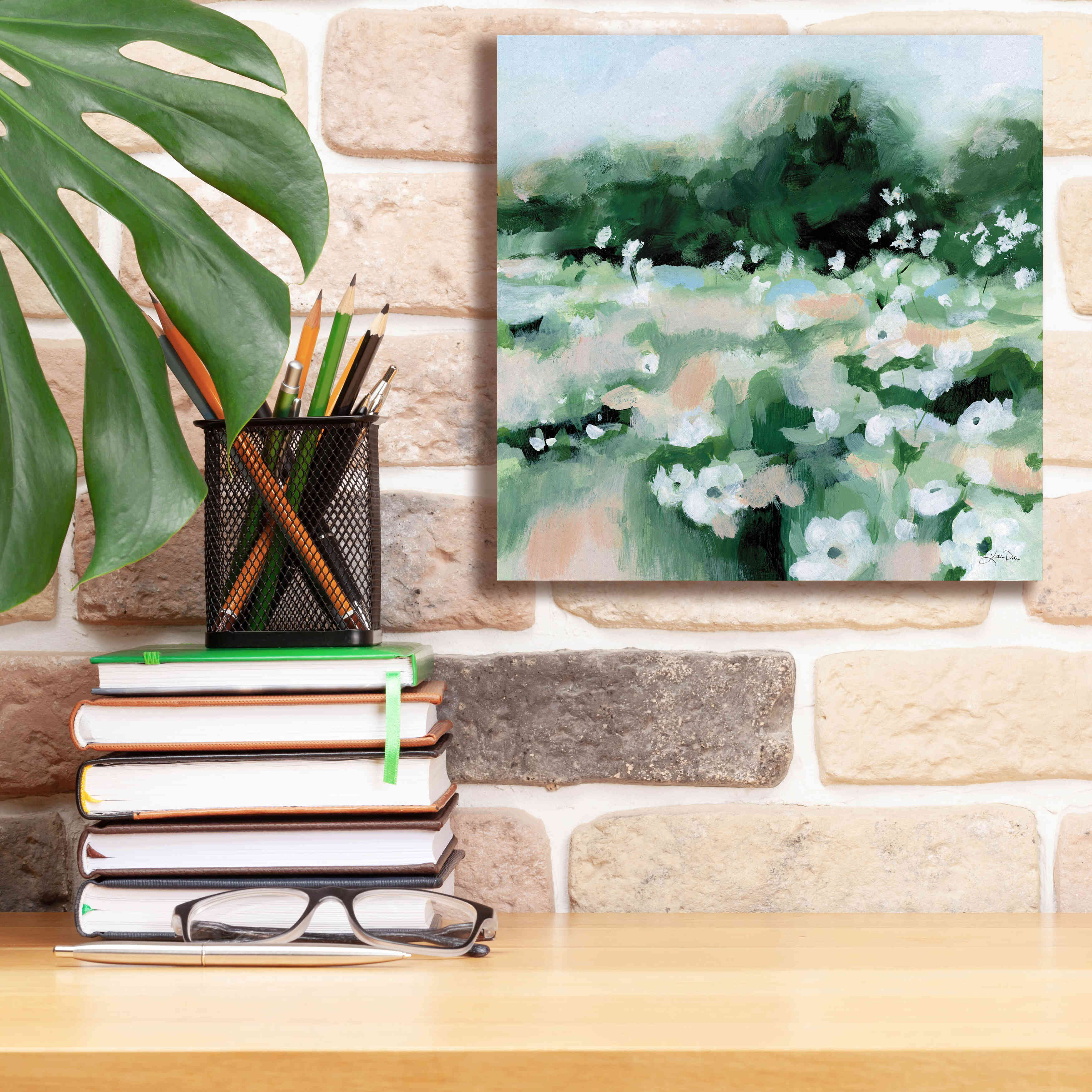 'Summer Field' by Katrina Pete, Giclee Canvas Wall Art,12x12