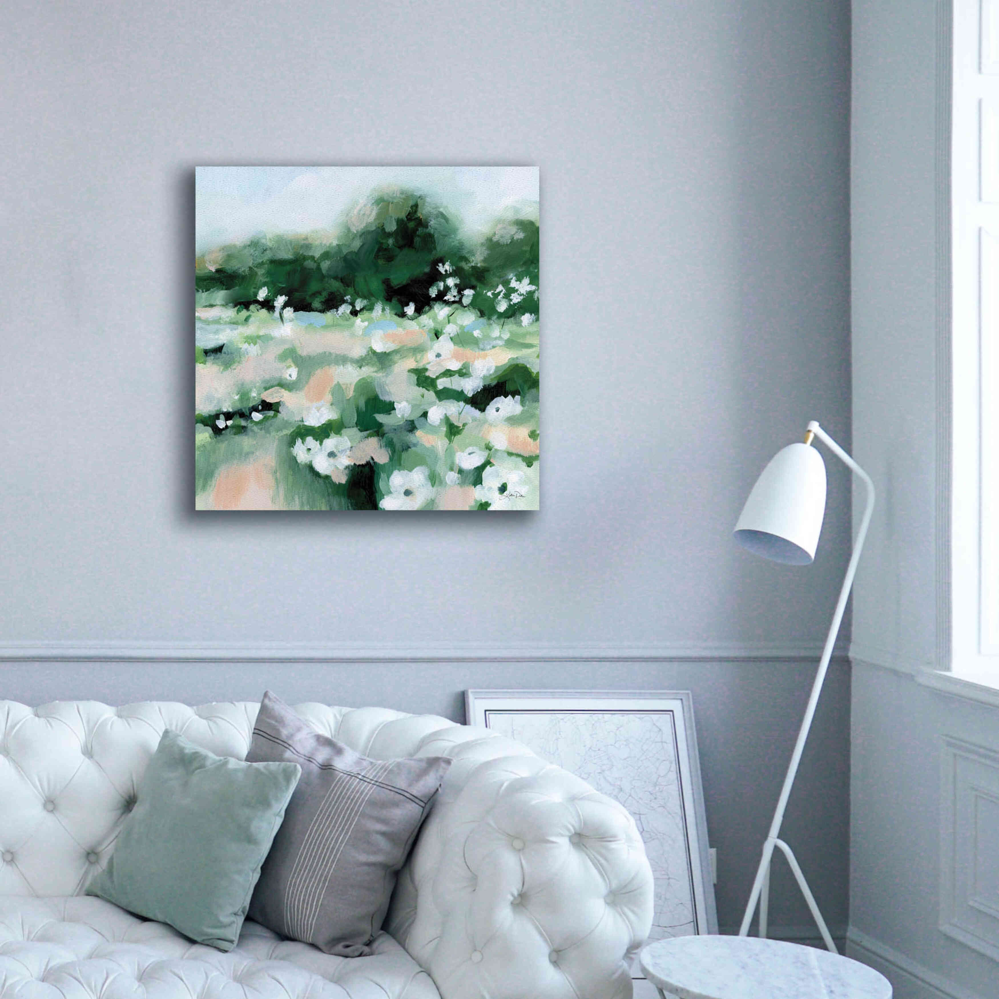 'Summer Field' by Katrina Pete, Giclee Canvas Wall Art,37x37