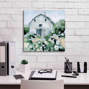 'Summer Barn' by Katrina Pete, Giclee Canvas Wall Art,18x18