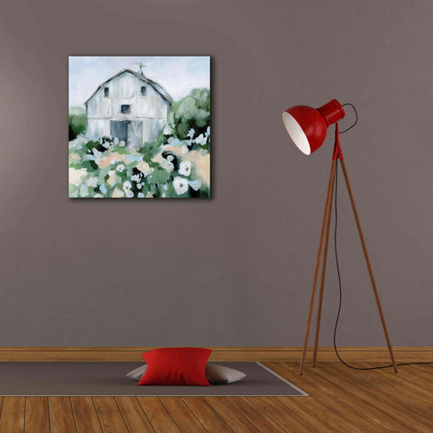 Image of 'Summer Barn' by Katrina Pete, Giclee Canvas Wall Art,26x26