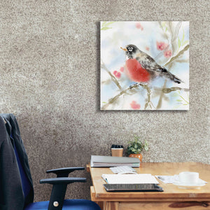 'Spring Robin' by Katrina Pete, Giclee Canvas Wall Art,26x26