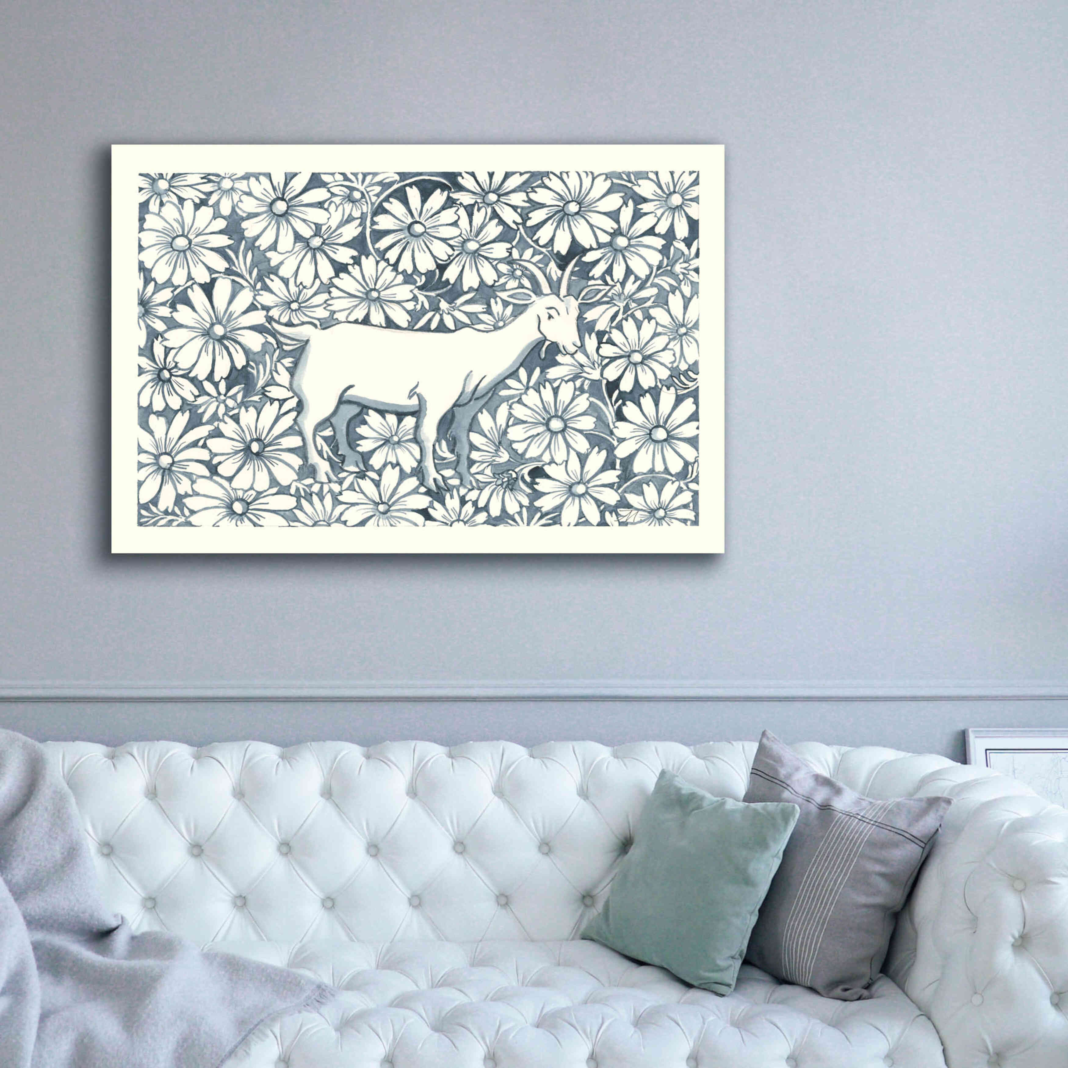 'Farm Life III' by Miranda Thomas, Giclee Canvas Wall Art,60x40