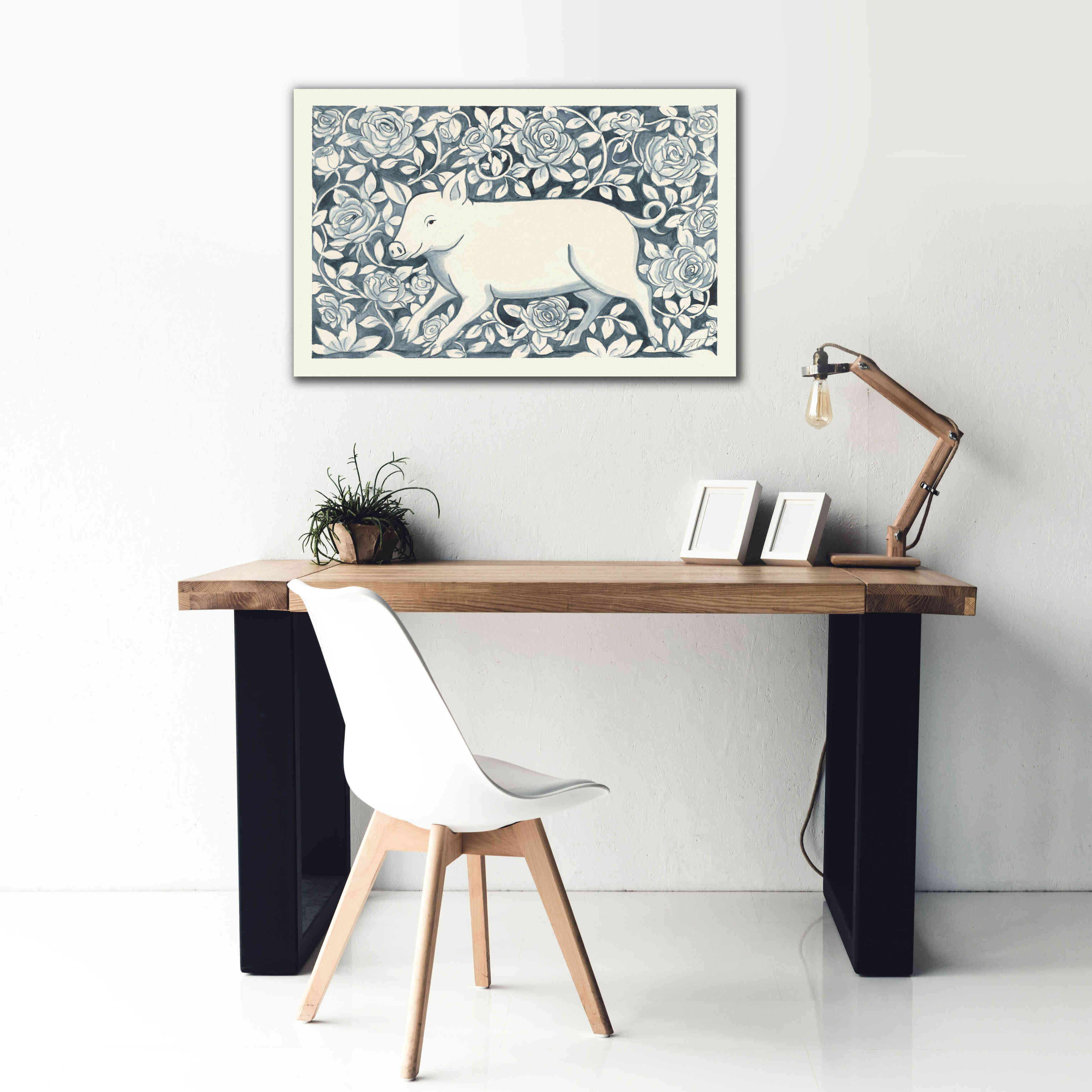 'Farm Life IV' by Miranda Thomas, Giclee Canvas Wall Art,40x26