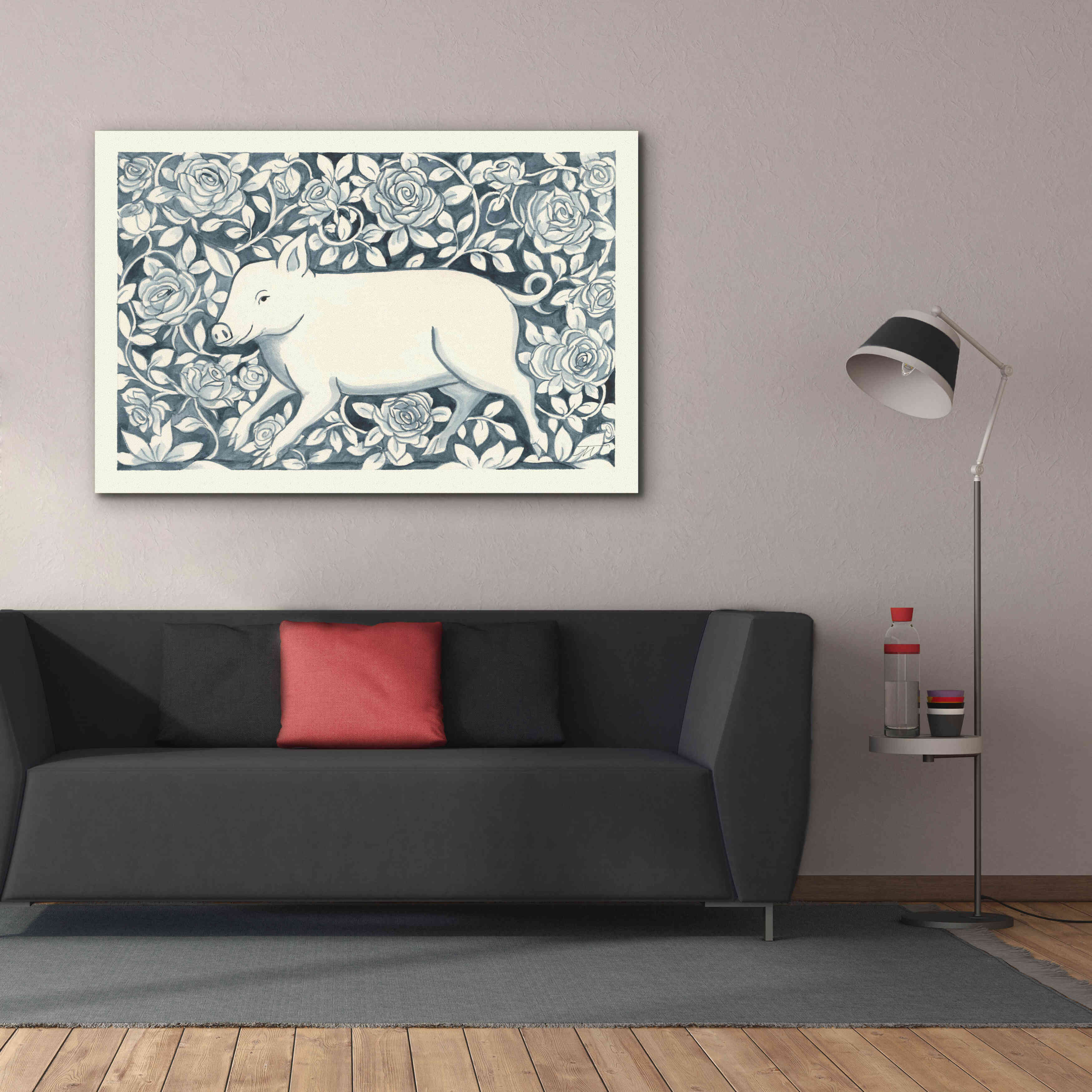 'Farm Life IV' by Miranda Thomas, Giclee Canvas Wall Art,60x40