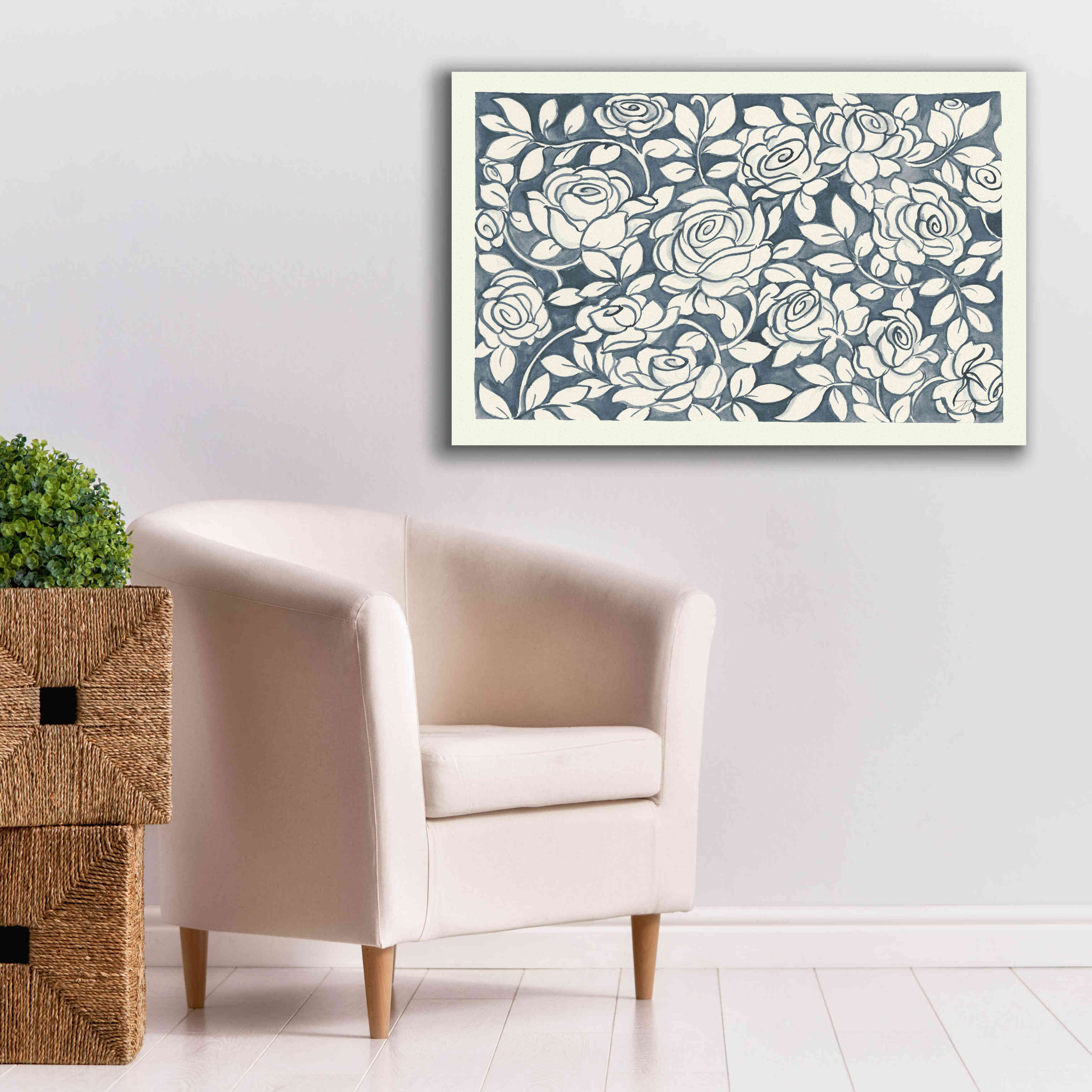 'Farm Life VII' by Miranda Thomas, Giclee Canvas Wall Art,40x26