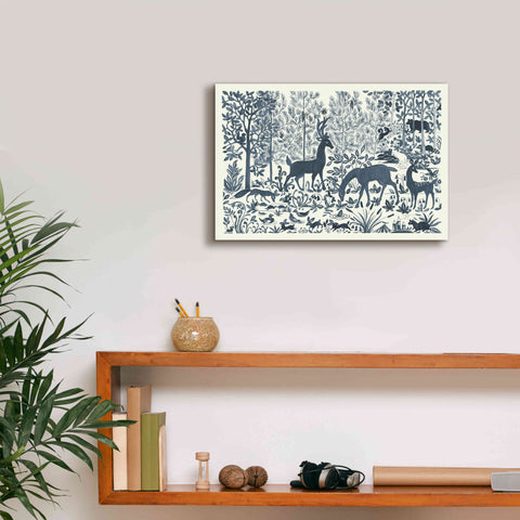 Image of 'Forest Life I' by Miranda Thomas, Giclee Canvas Wall Art,18x12