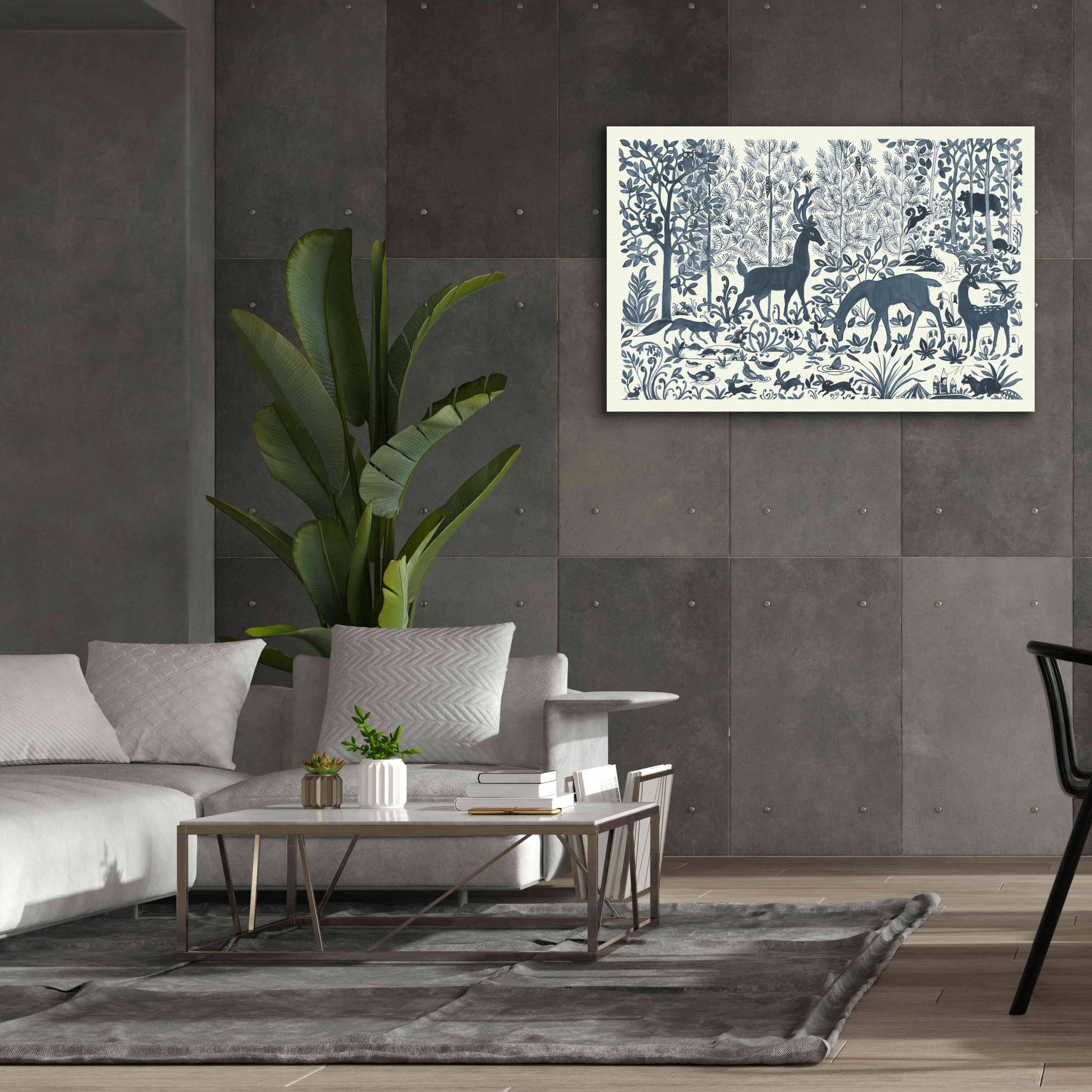 'Forest Life I' by Miranda Thomas, Giclee Canvas Wall Art,60x40