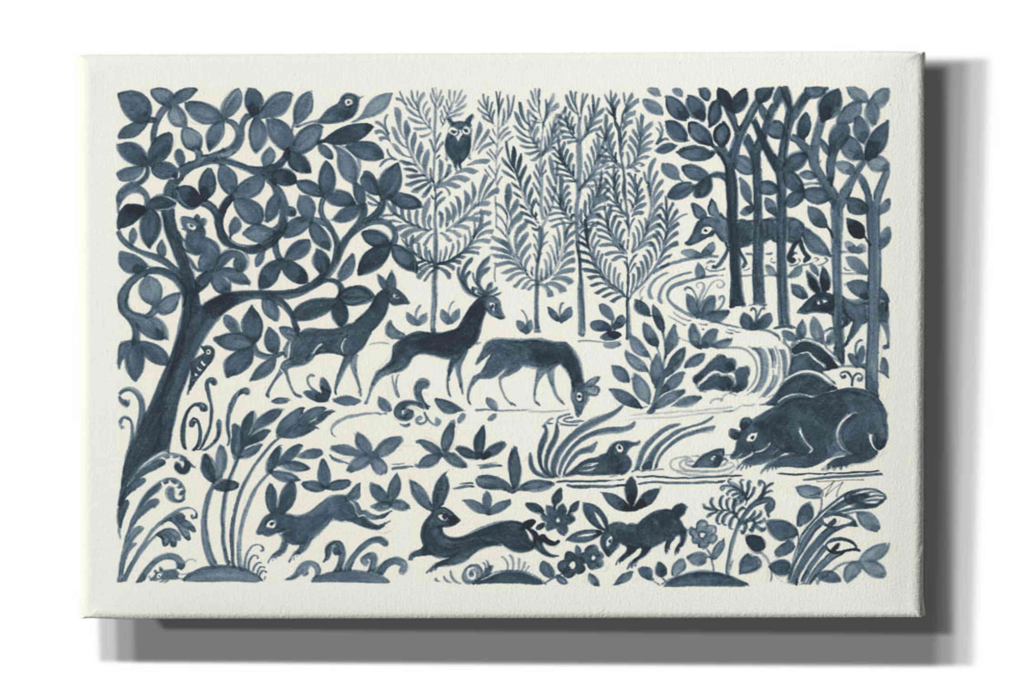 'Forest Life II' by Miranda Thomas, Giclee Canvas Wall Art