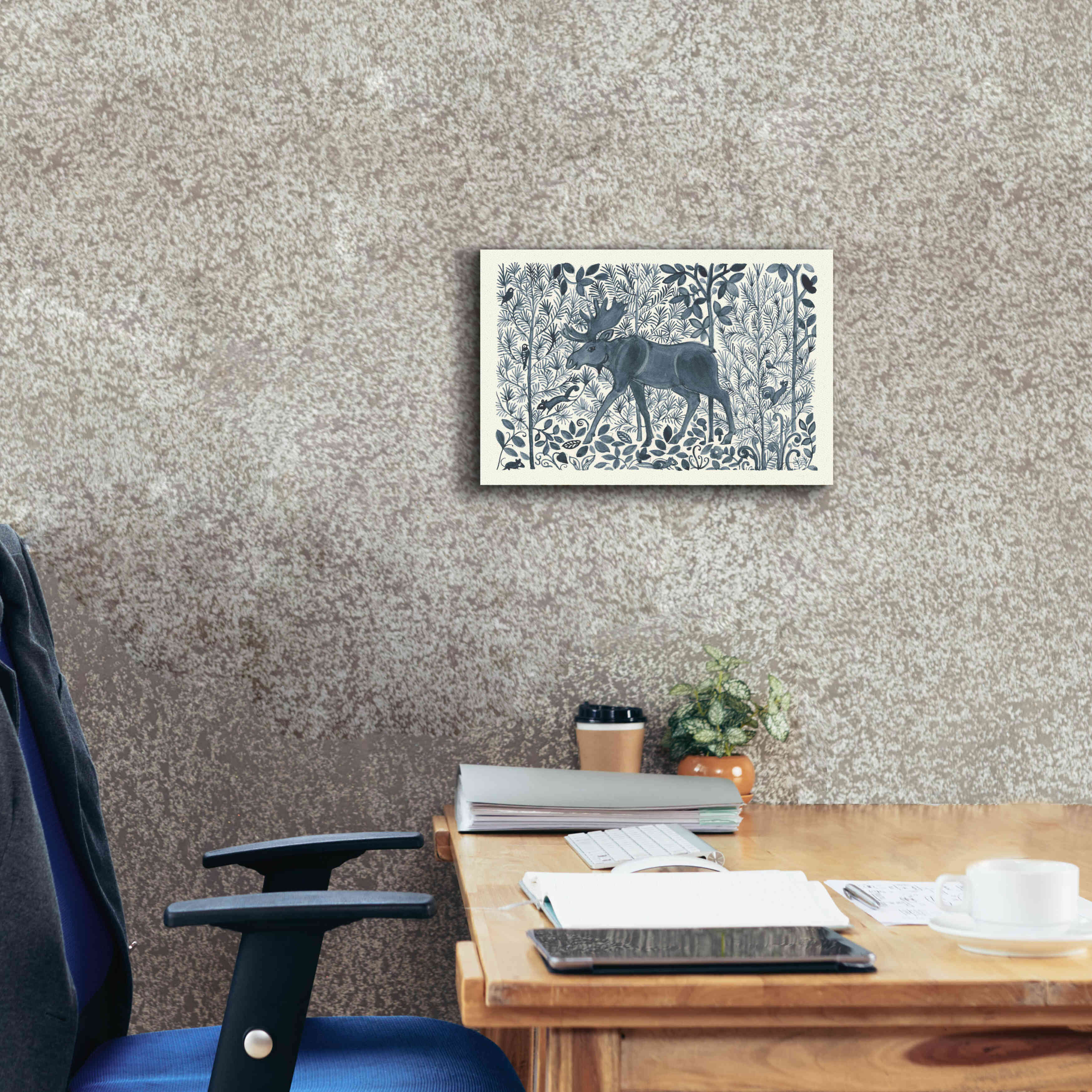 'Forest Life VI' by Miranda Thomas, Giclee Canvas Wall Art,18x12