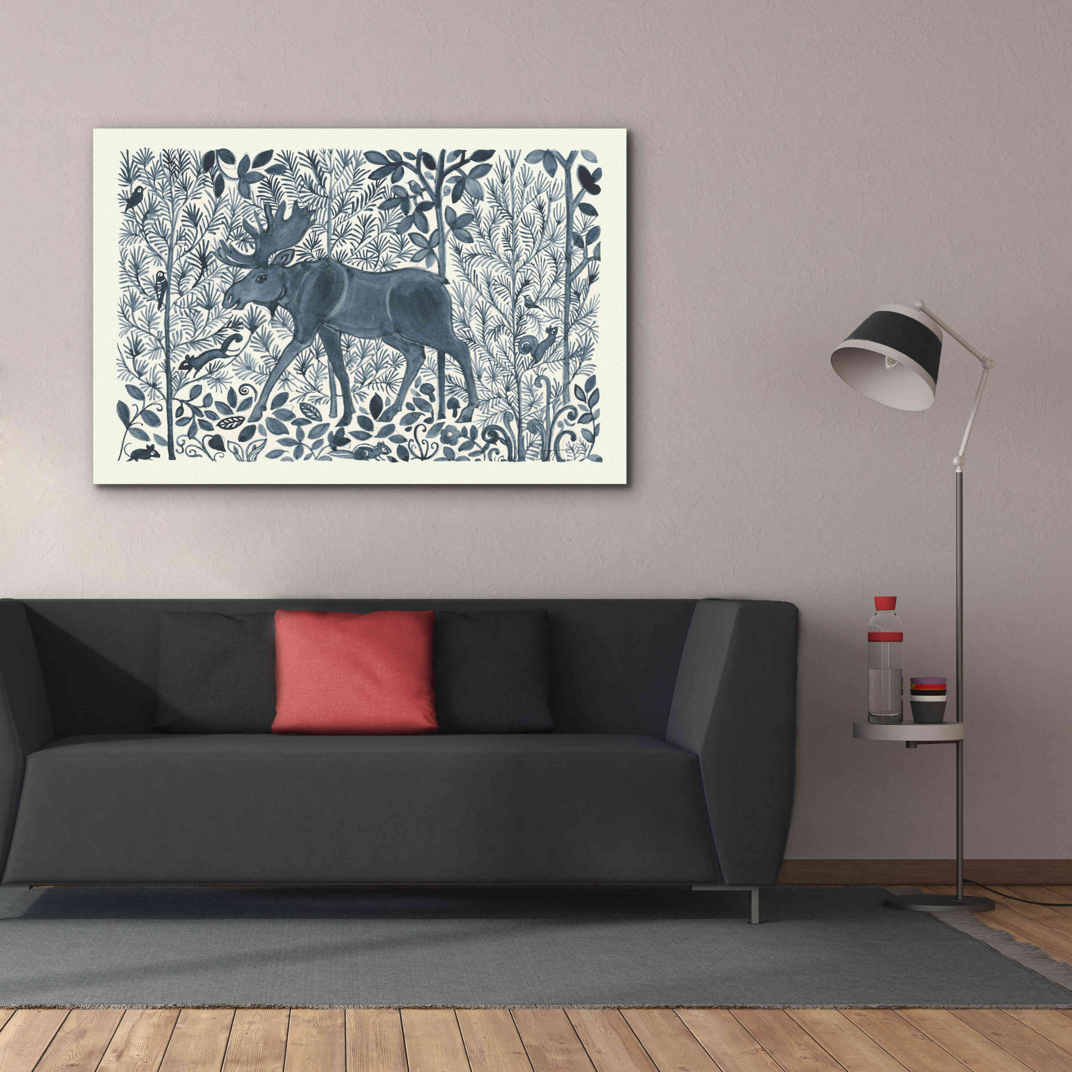 'Forest Life VI' by Miranda Thomas, Giclee Canvas Wall Art,60x40