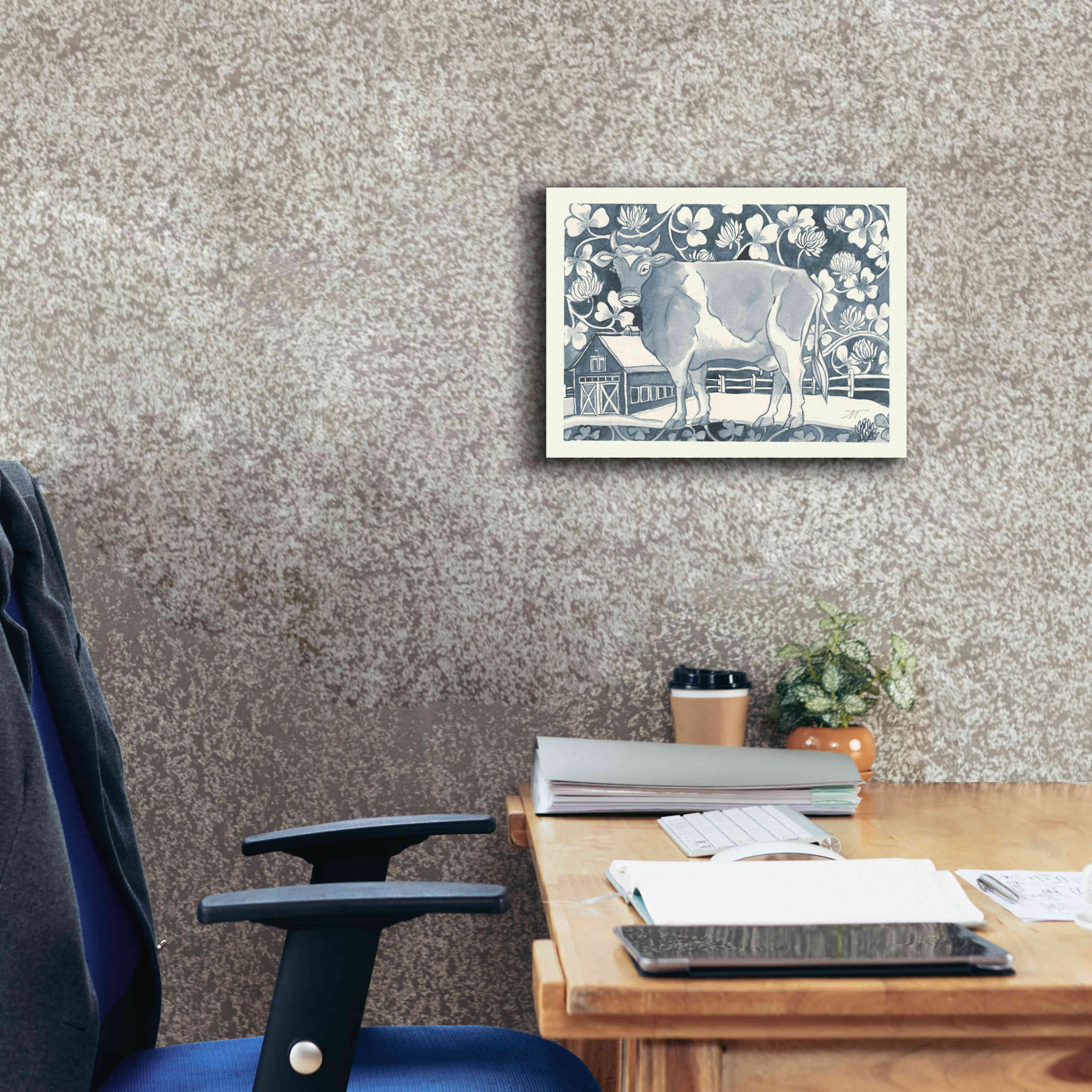 'Farm Life II v2' by Miranda Thomas, Giclee Canvas Wall Art,16x12