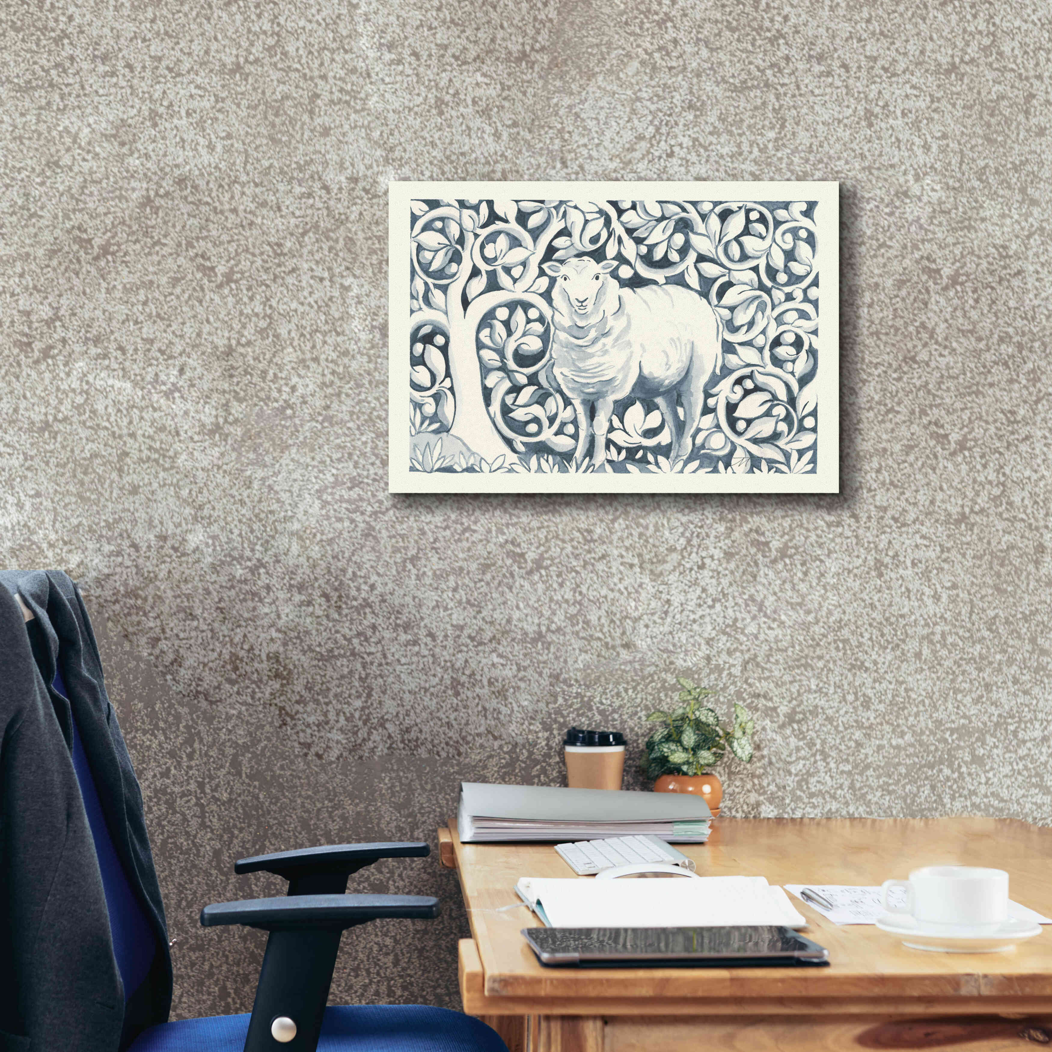 'Farm Life V v2' by Miranda Thomas, Giclee Canvas Wall Art,26x18