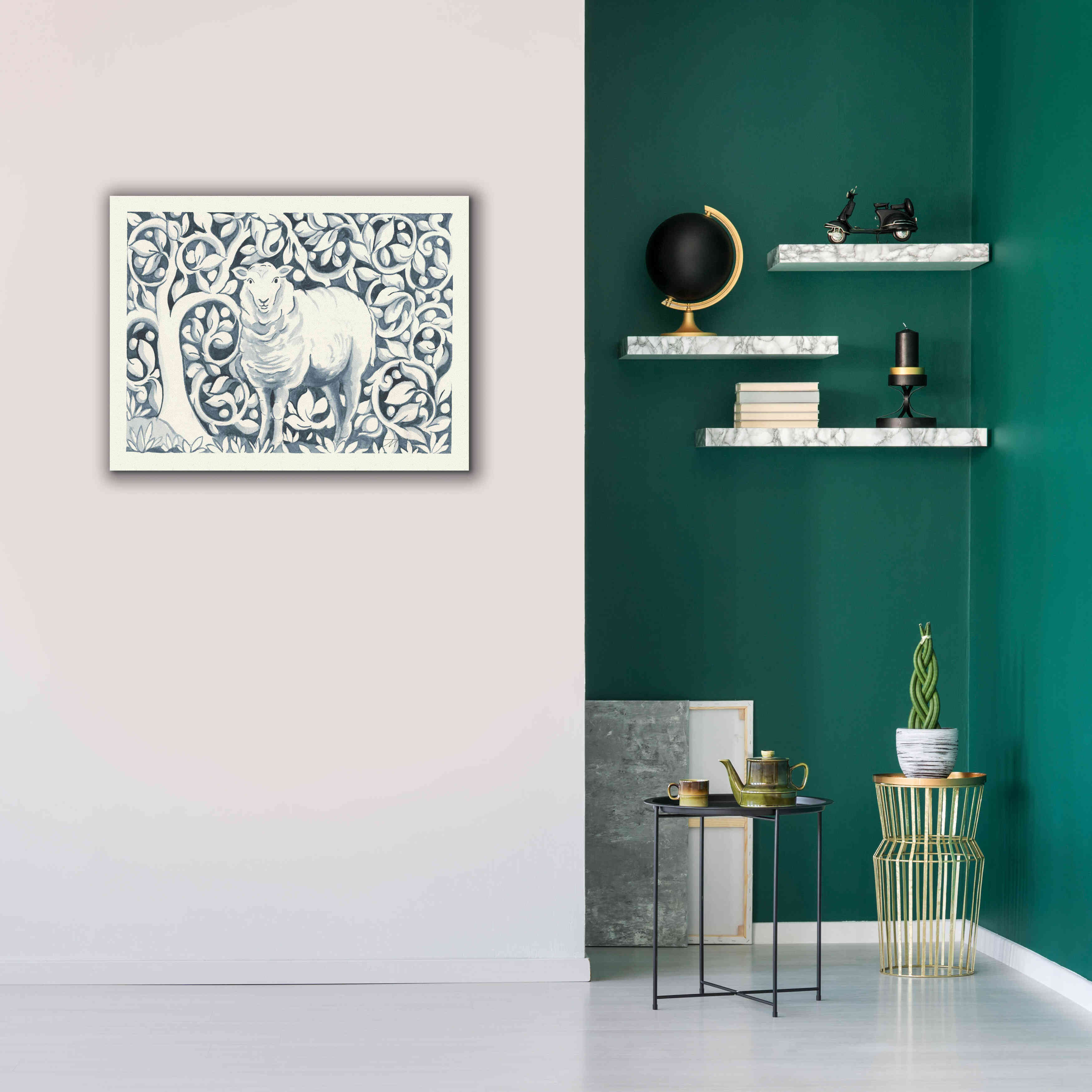 'Farm Life V v2' by Miranda Thomas, Giclee Canvas Wall Art,34x26