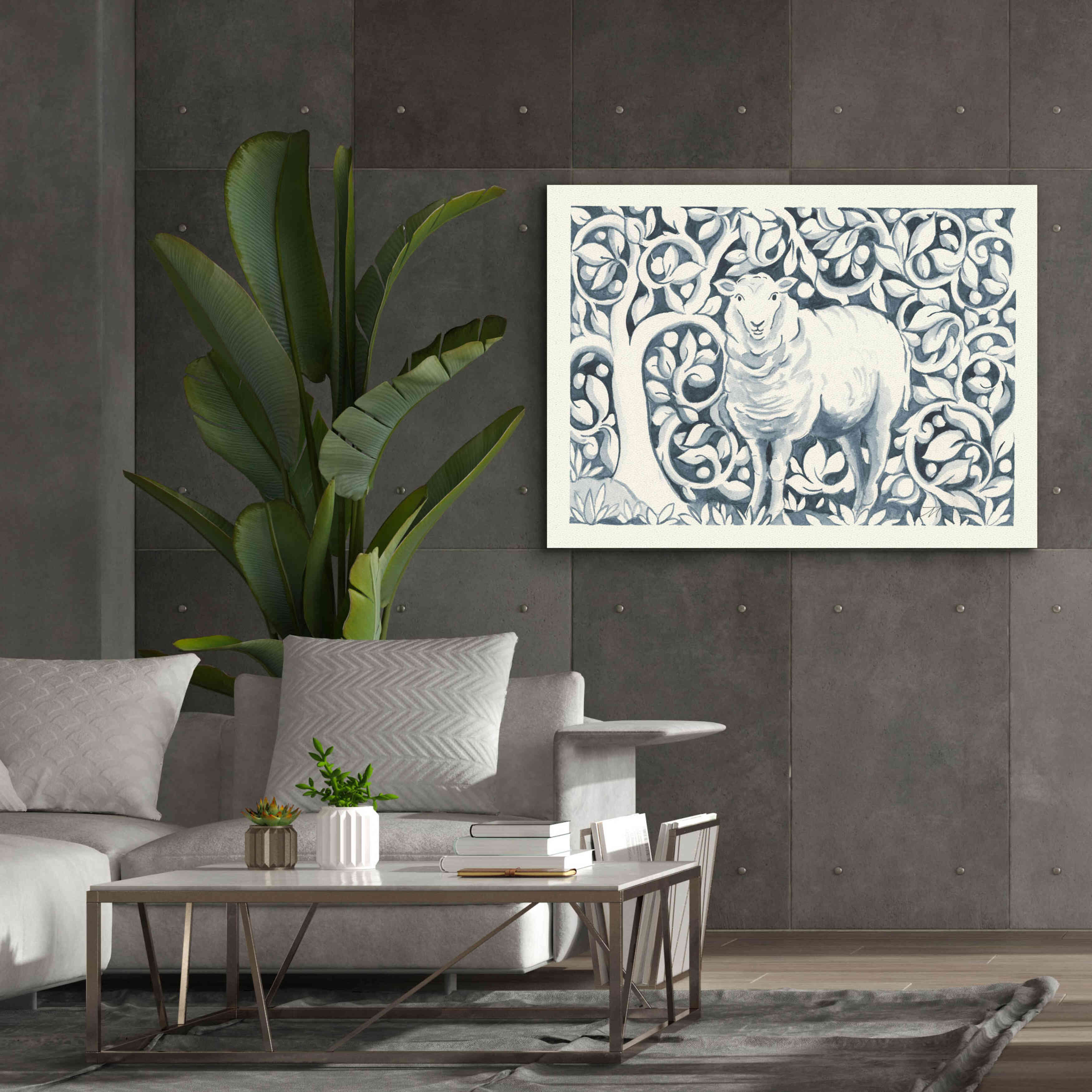 'Farm Life V v2' by Miranda Thomas, Giclee Canvas Wall Art,54x40