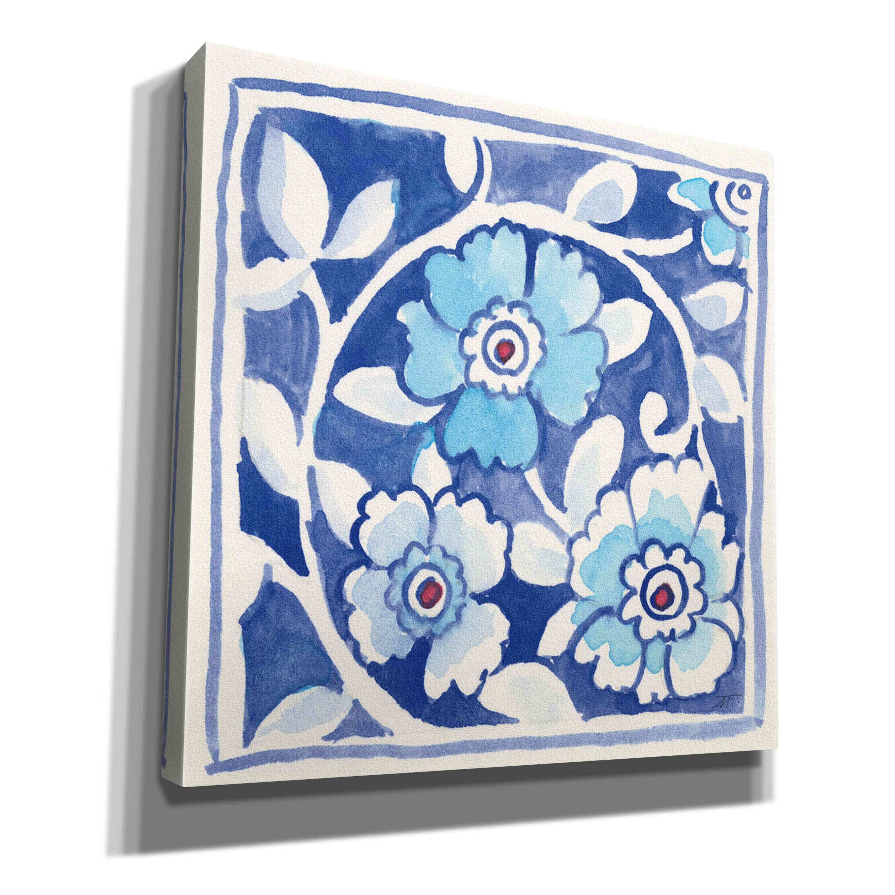 'Peacock Garden IX' by Miranda Thomas, Giclee Canvas Wall Art