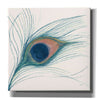 'Peacock Feather I Blue' by Miranda Thomas, Giclee Canvas Wall Art