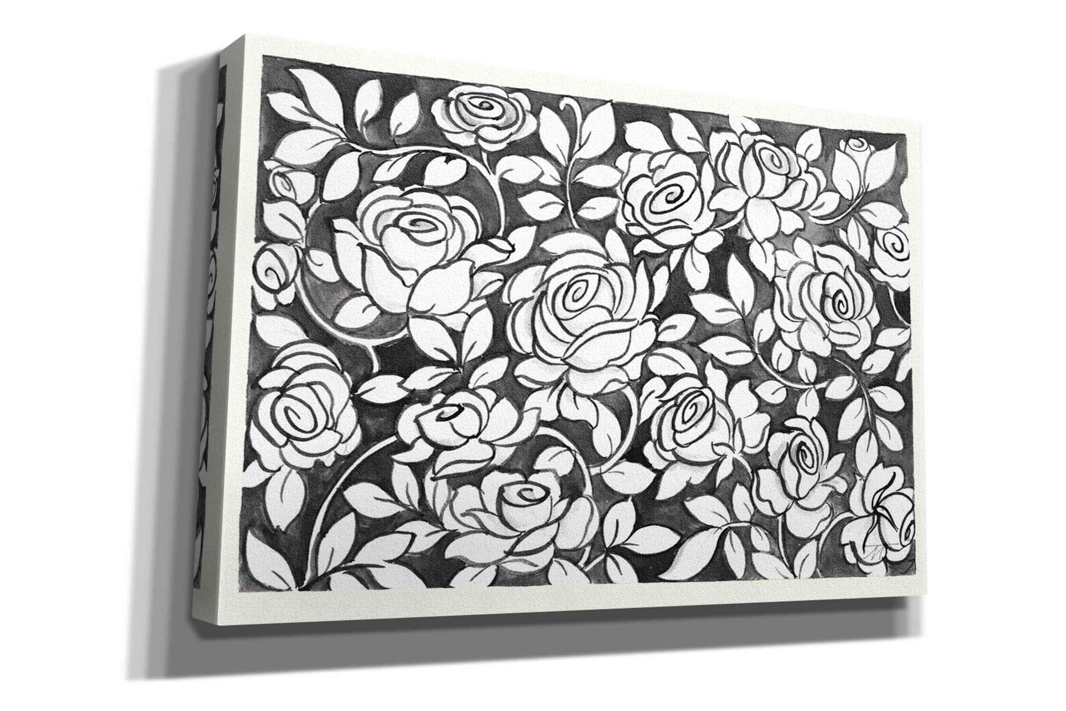 'Farm Life VII Black' by Miranda Thomas, Giclee Canvas Wall Art