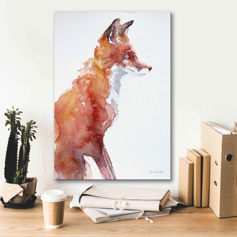 Image of 'Sly As A Fox' by Alan Majchrowicz, Giclee Canvas Wall Art,18x26