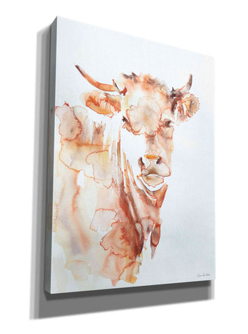 Image of 'Village Cow' by Alan Majchrowicz, Giclee Canvas Wall Art